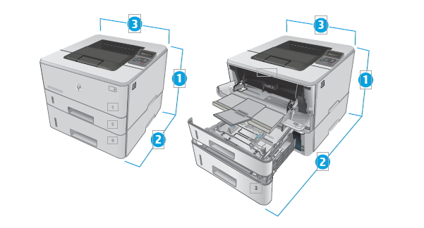 自助复印机打印机尺寸