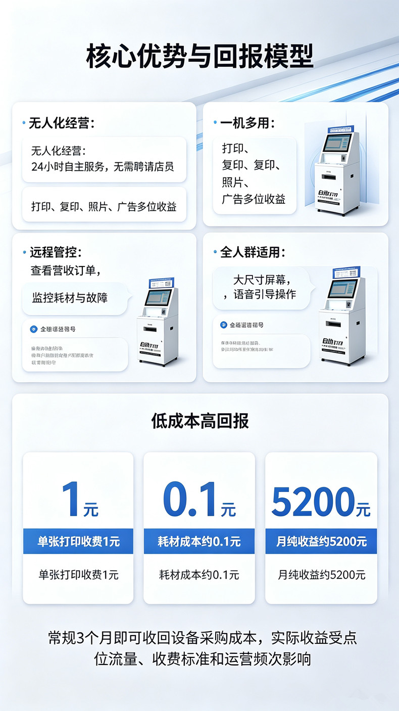 自助便民打印机